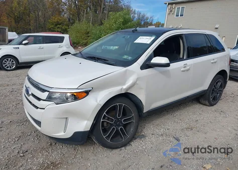 2014 Ford Edge Sel from USA, damaged, VIN 2FMDK4JC3EBB54344
